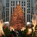 Christmas Tree at NBC Studios, Rockefeller Plaza, New York