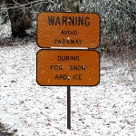 Sign outside Linville, North Carolina