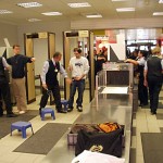 Security screening at an airport