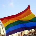 The Rainbow Flag, a GLBT symbol