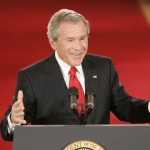 President George W Bush