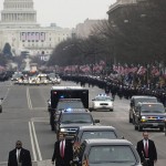 Secret Service protection during the 2005 Inaugural Parade