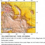 A map of a recent earthquake