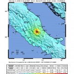 Earthquake Intensity Map, USGS