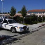 A Santa Cruz Police Car