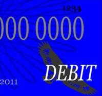 Debit Card graphic - DNR