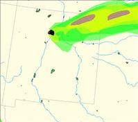 New mexico Fire and Smoke Map 06-27-11 credit - noaa.gov