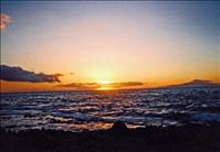 Sunset over Maui Hawaii credit: CIA PD