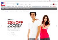 screenshot of jcpenney.com website