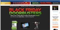 Screenshot of Sears Black Friday Doorbuster Deals