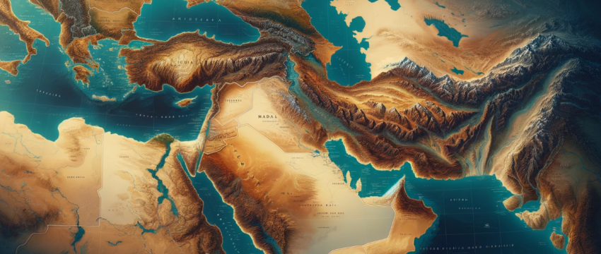 map of the Middle East