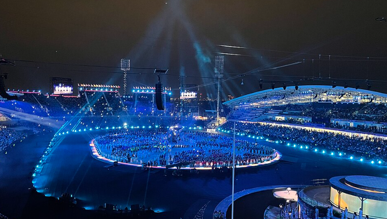 Alexander Stadium at the opening ceremony to Birmingham 2022 Commonwealth Games