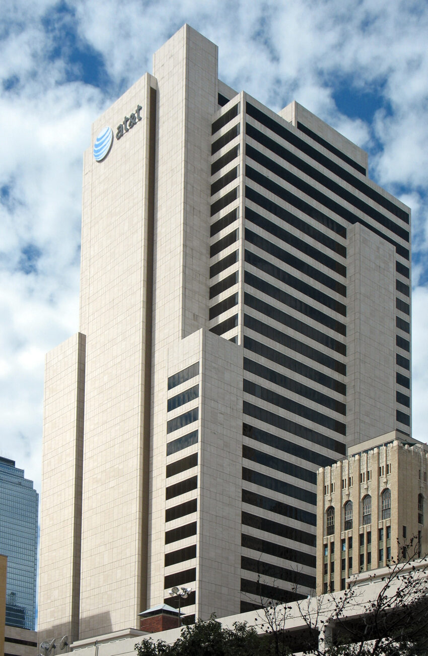 One AT&T Plaza - AT&T headquarters in Dallas
