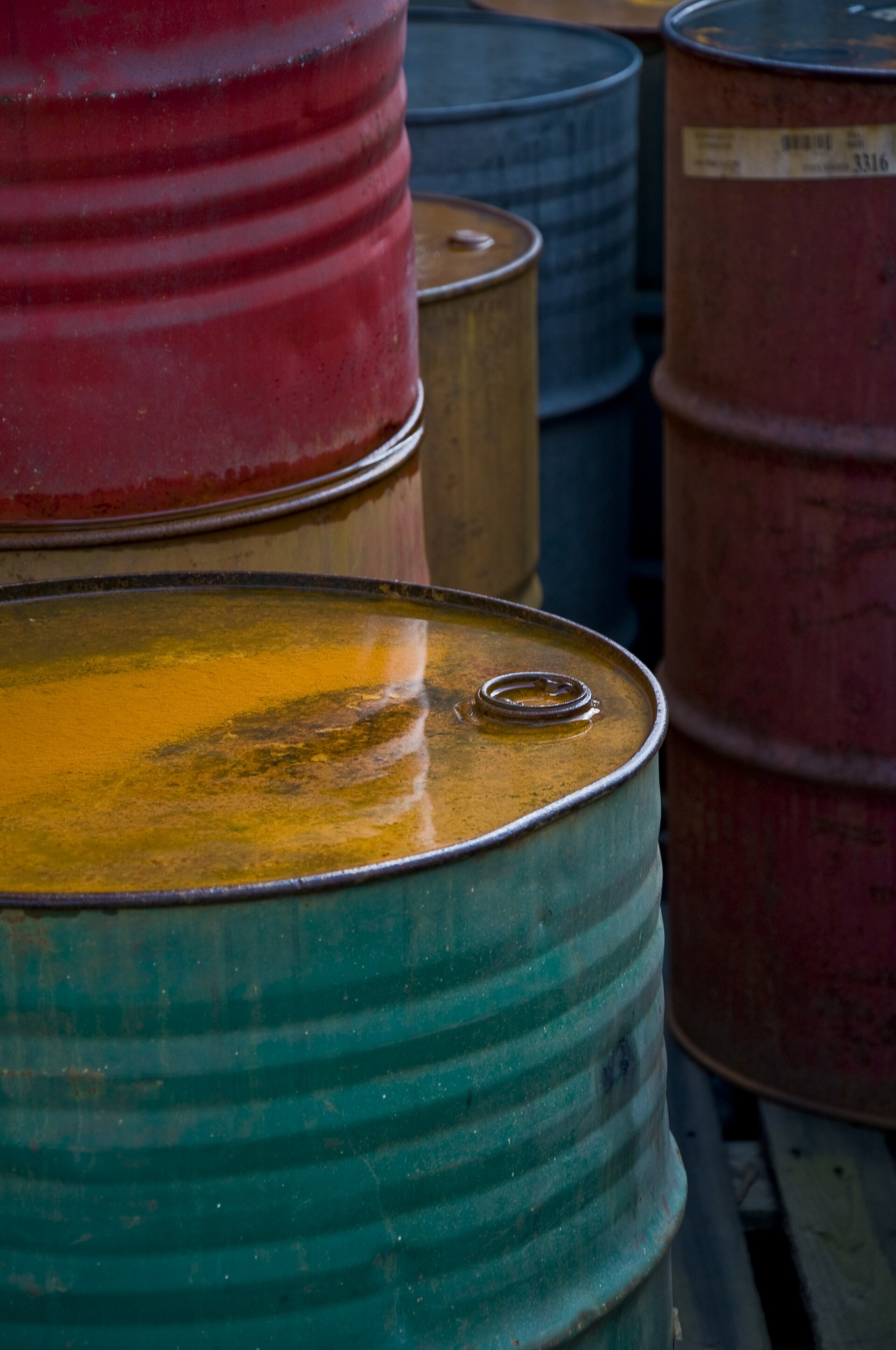 Colorful Old Oil Barrels.jpg