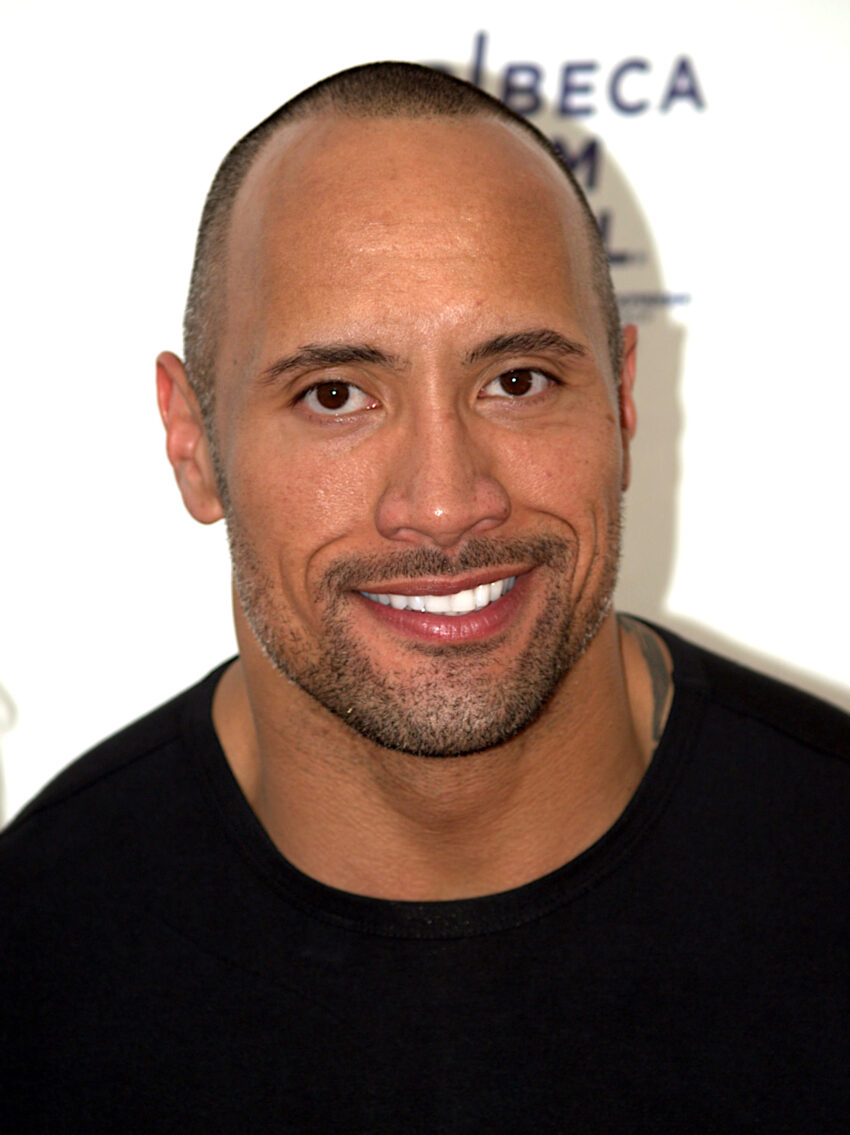 Dwayne Johnson at the 2009 Tribeca Film Festival. Photographer's blog post about this photo.