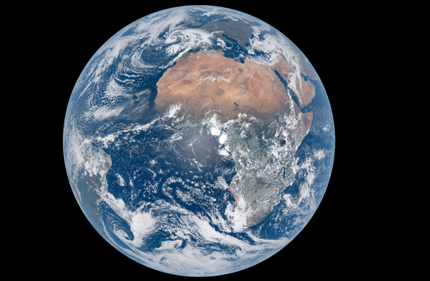 Earth from geostationary orbit as imaged by the FCI instrument on the Meteosat-12 satellite