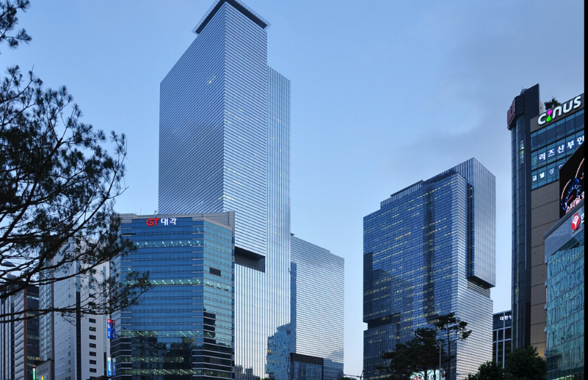 Samsung Town, the company's headquarters, in Seoul
