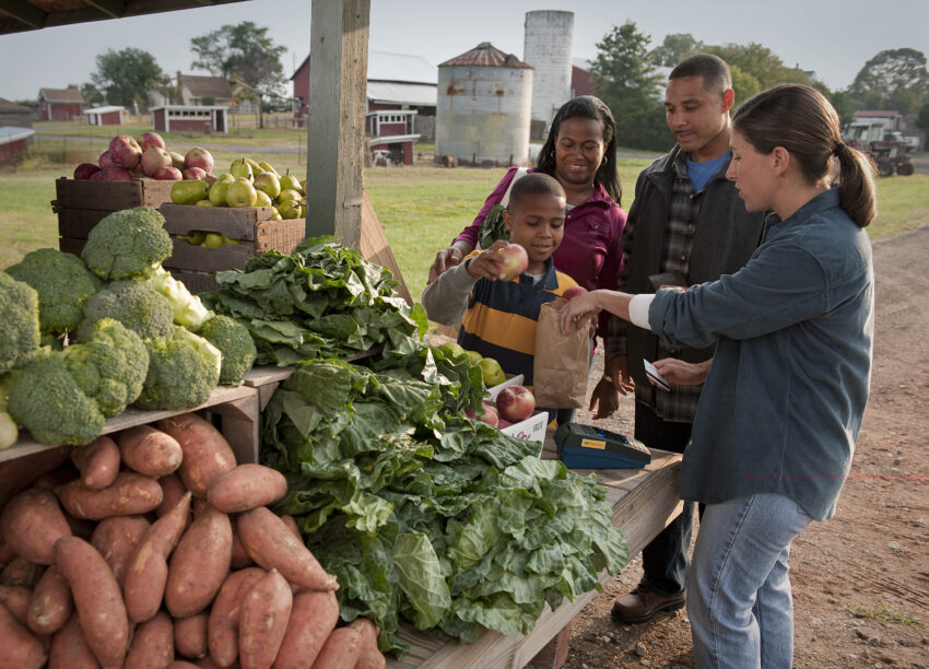 USDA is working hard to expand access to farmers’ markets for those participating in the Supplemental Nutrition Assistance Program (SNAP). (used with permission)