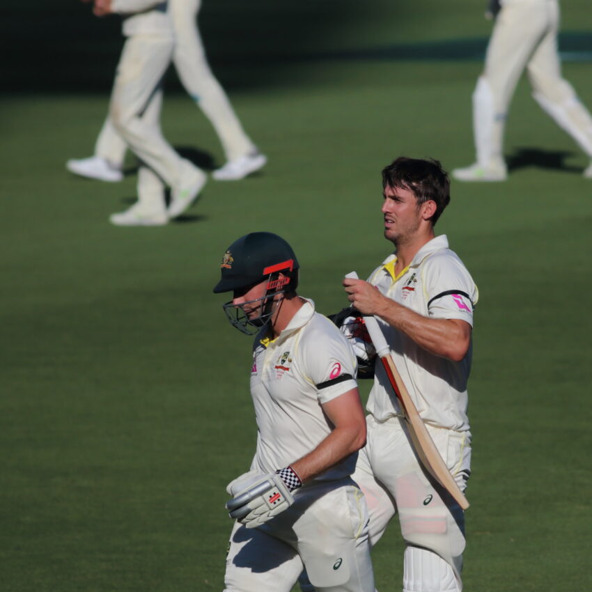 Shaun Marsh and Mitchell Marsh during The Ashes - 5th test - 3rd Day, 2018-01-06