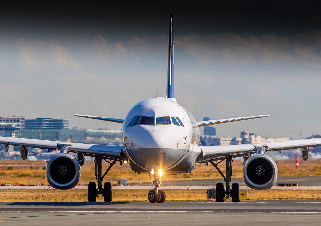 airbus, plane, departure, lufthansa, aircraft