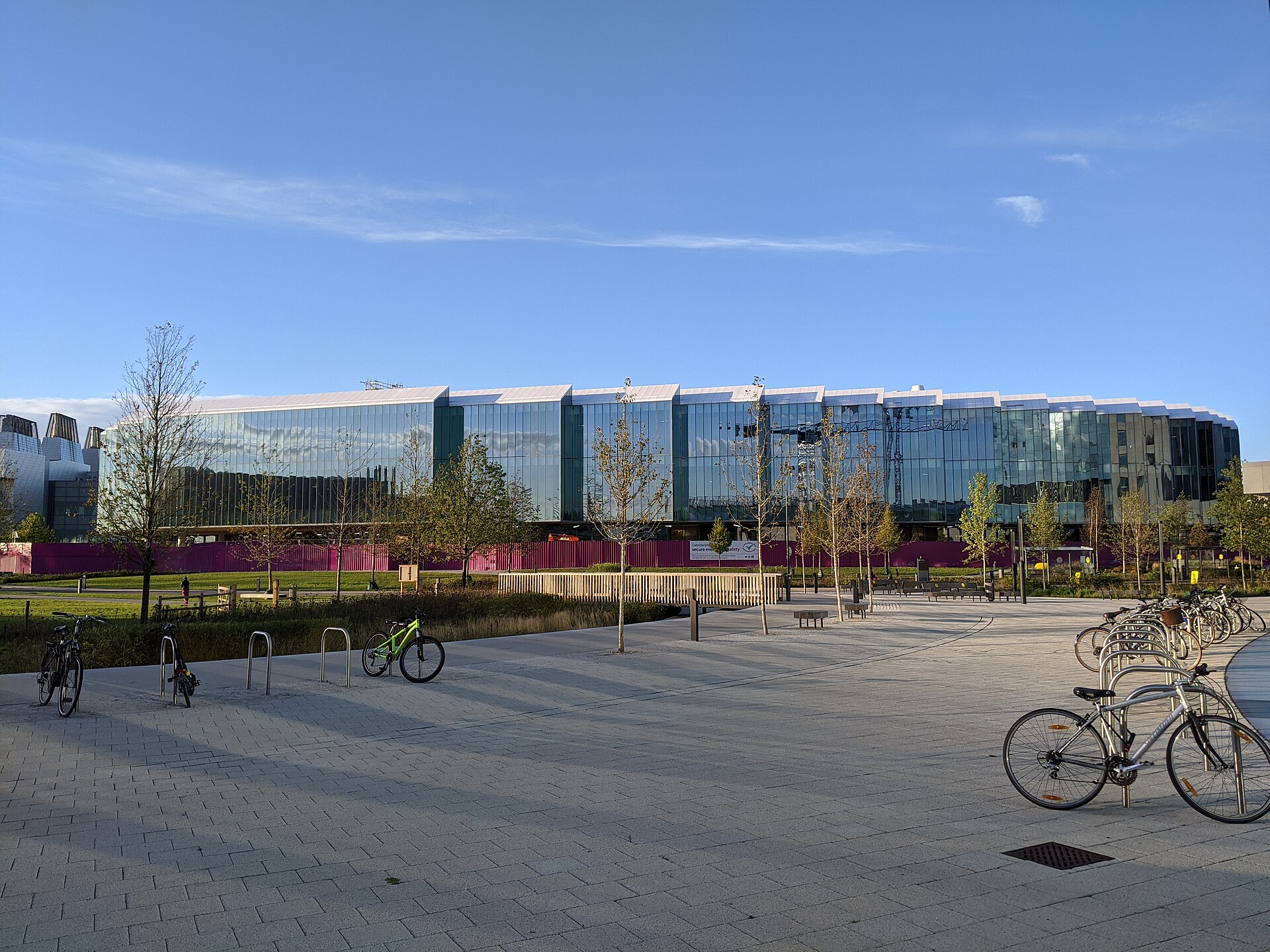AstraZeneca HQ in Cambridge UK under construction.jpg