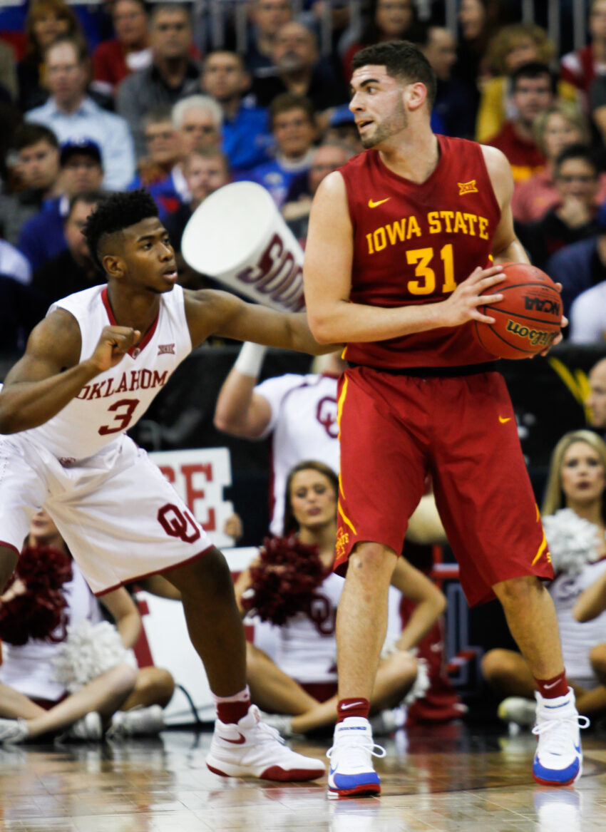 After being down at halftime, the Cyclones fought back, but fell short in their first game of the Big 12 Championship, losing to the Oklahoma Sooners 79-76.