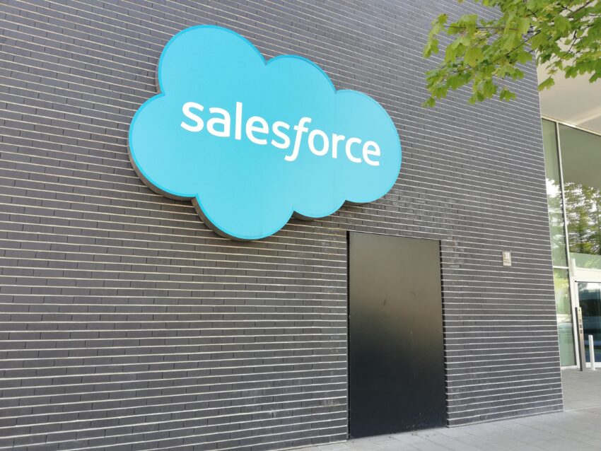 Front of Salesforce Headquarter in Munich