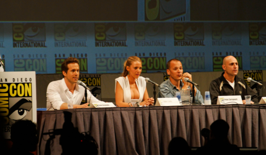 Cast of Green Lantern at the 2010 San Diego Comic-Con