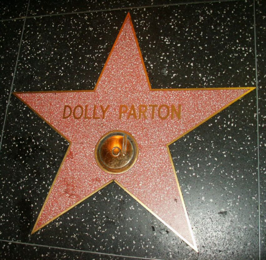 Estrella de Dolly Parton.