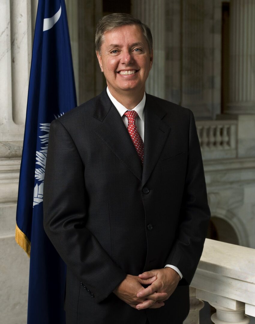 Senate portrait of Lindsey Graham.