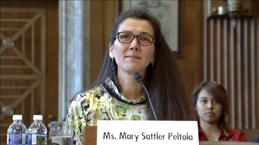 Former Alaska state representative Mary Sattler Peltola