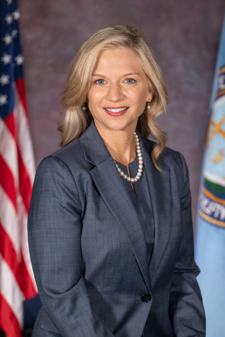 Portrait of Melissa Holyoak, Commissioner of the Federal Trade Commission under President Biden.