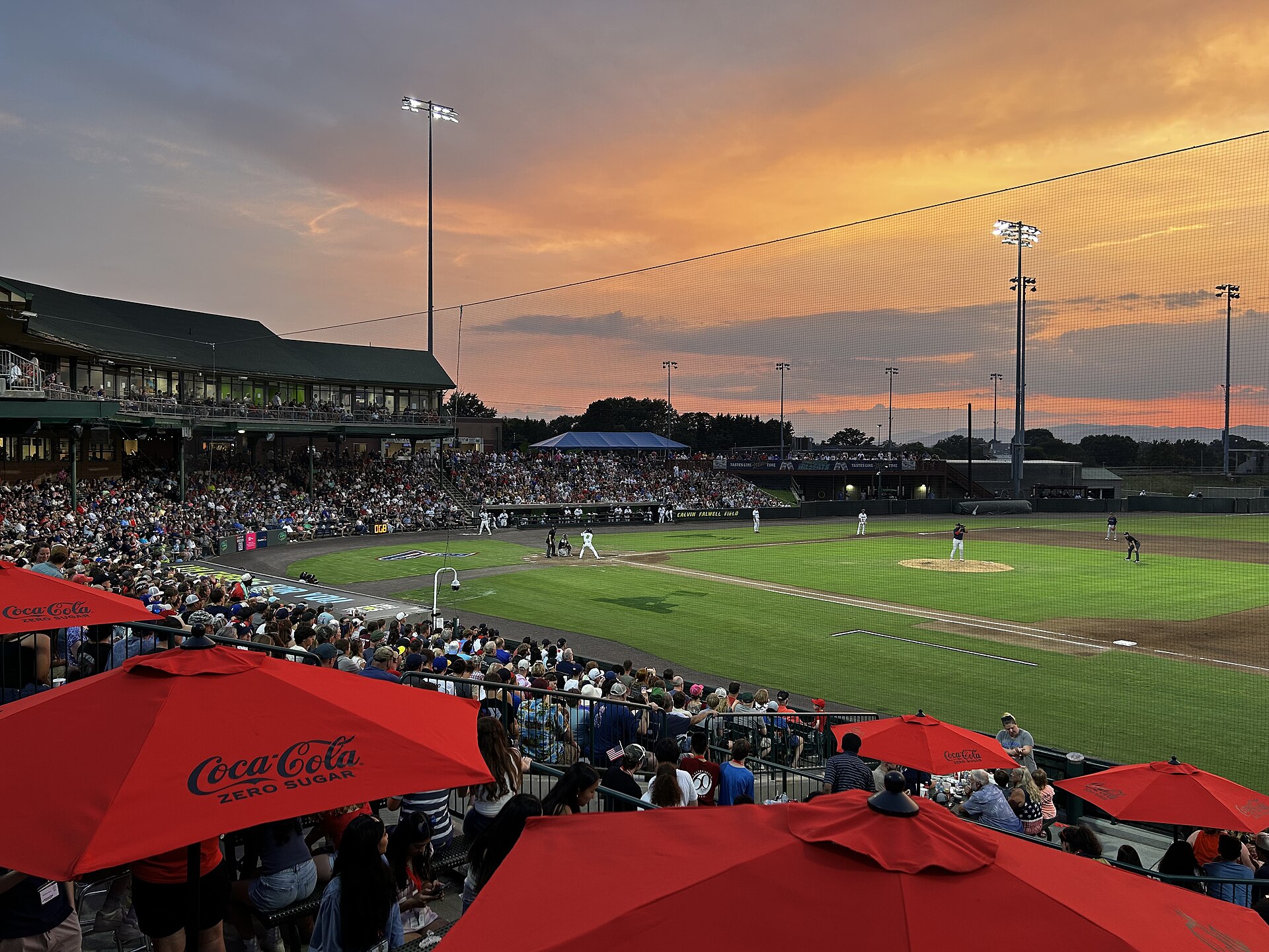 Minor League Baseball on the 4th of July, Lynchburg, VA.jpg