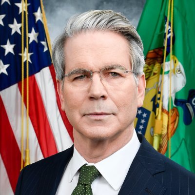Official portrait of Scott Bessent, treasury secretary of the United States.