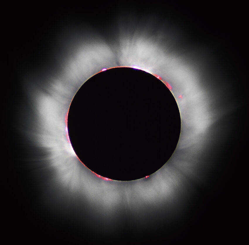 Total Solar eclipse in France.