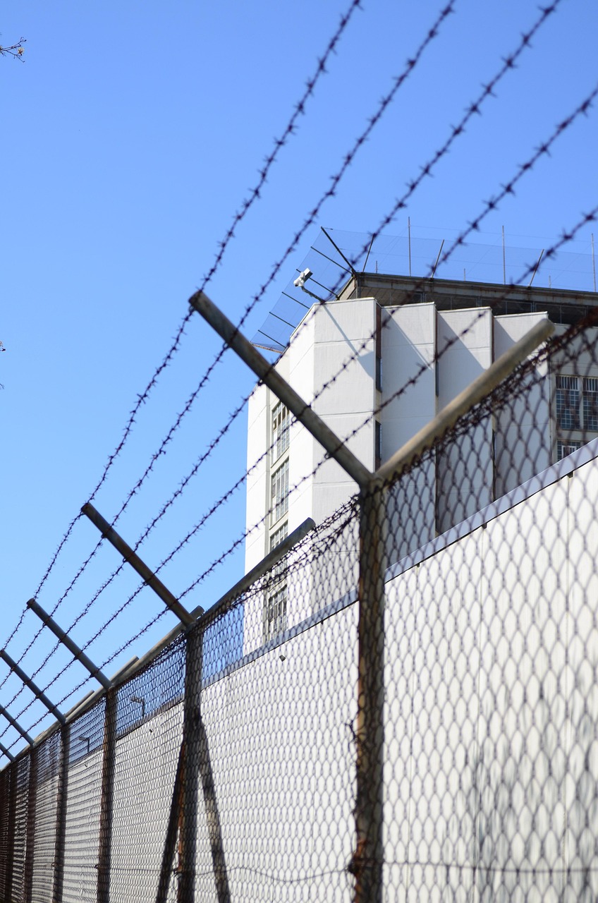 stuttgart, stammheim, jail, barbed wire, maximum security prison