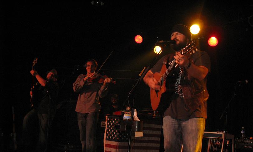 Zac Brown Band on stage