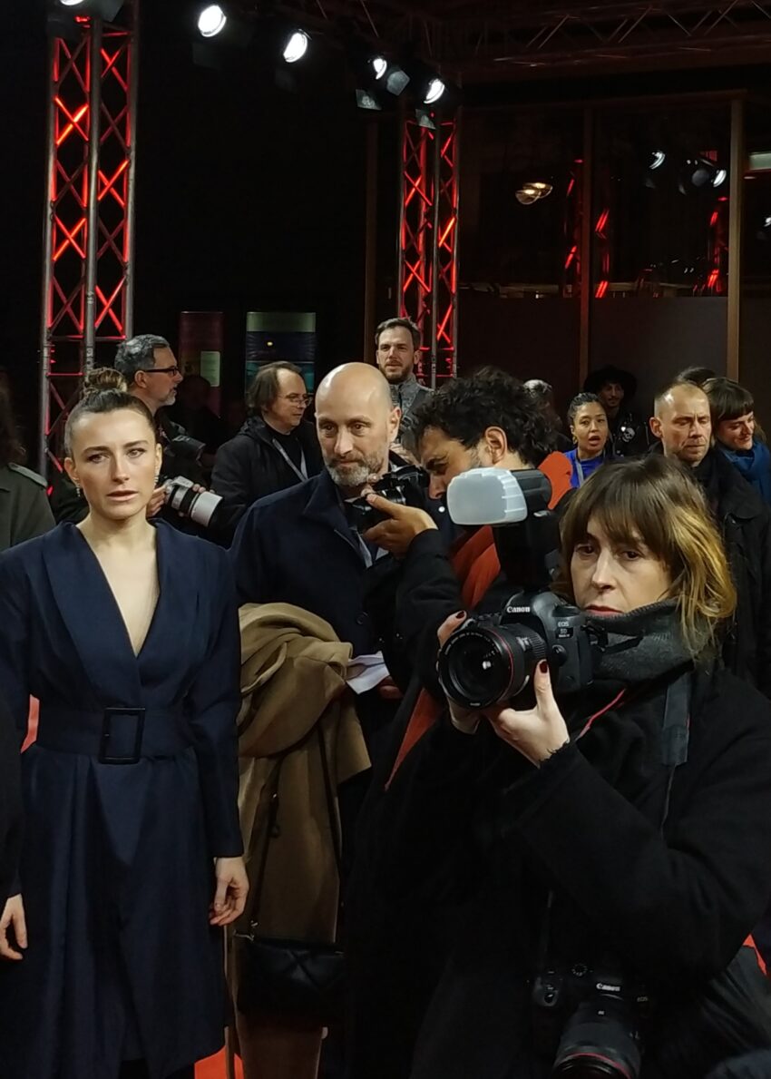 Mathilde Fock bei der Premiere der Fernsehserie Agent bei der Berlinale 2023