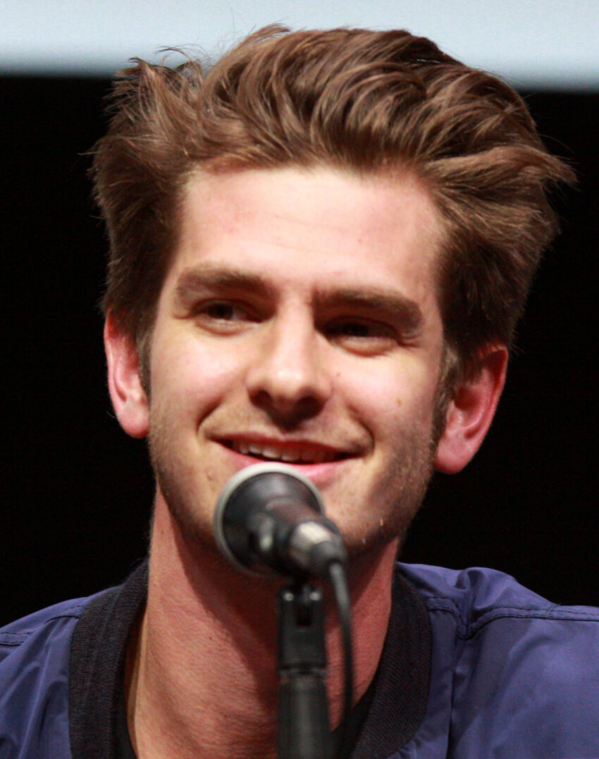 Andrew Garfield at the 2013 San Diego Comic Con International in San Diego, California.