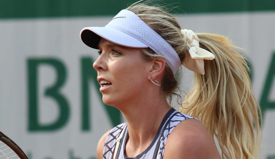 Boulter at the 2023 French Open