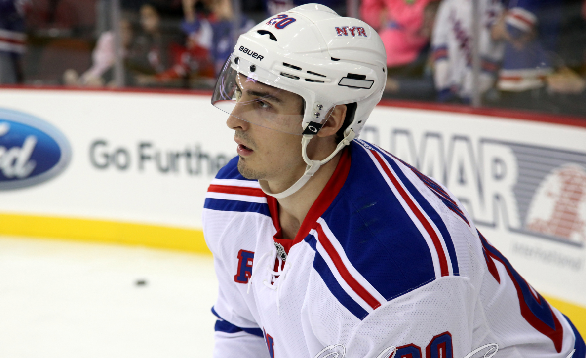 Chris Kreider - New York Rangers  	4 October 2014,