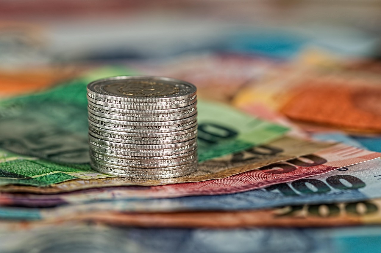 coins, banknotes, money, currency, finance