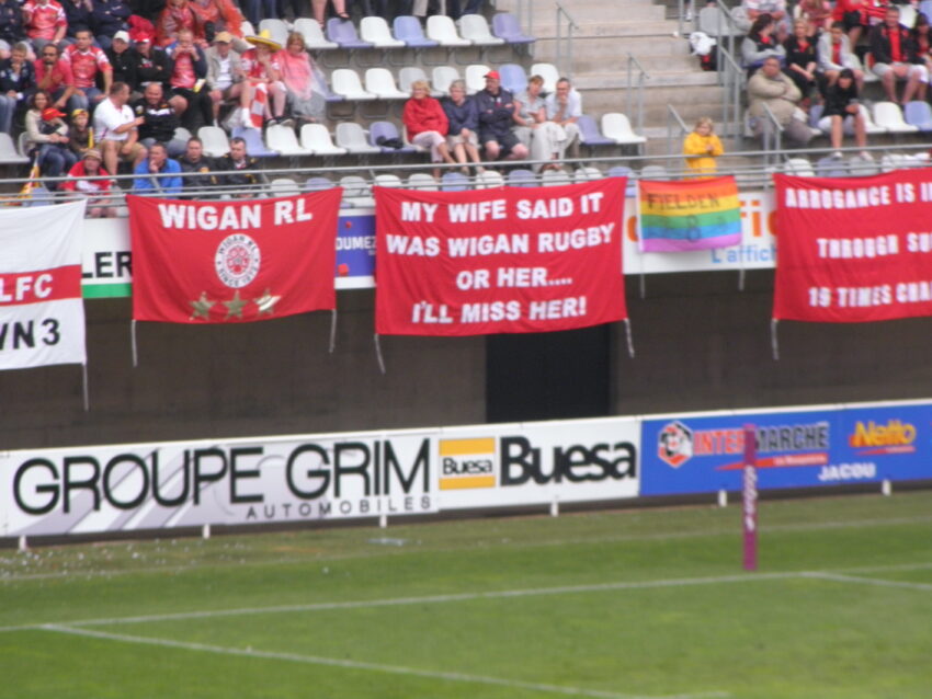 supporters de Wigan