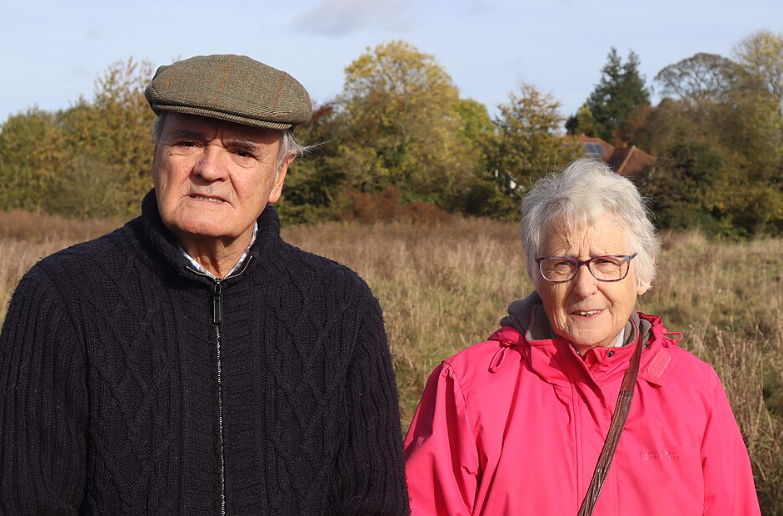 Elderly British Couple
