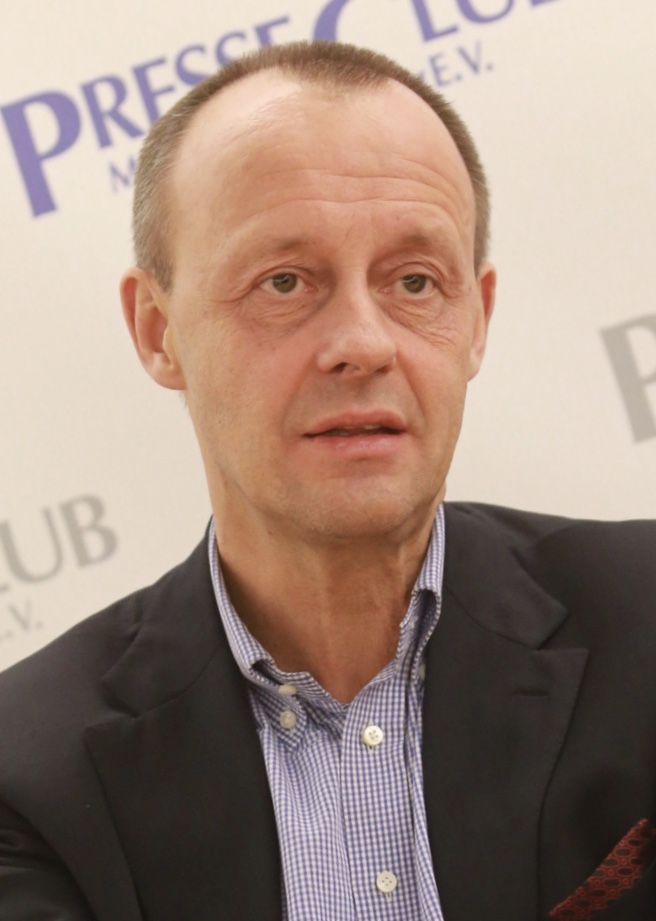 Friedrich Merz in 2017 Titel des Werks: "Friedrich Merz im Jahr 2017 (Ausschnitt)"