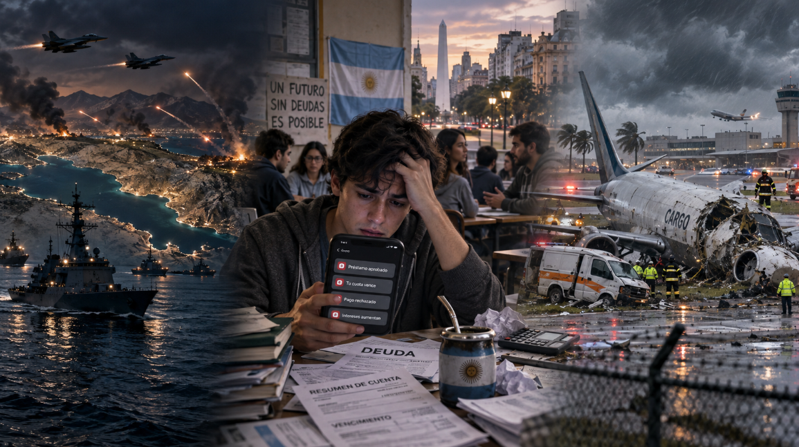 Gulf Conflict, Argentina Debt Crisis and Miami Cargo Plane Crash