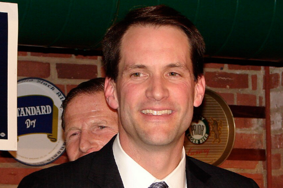 Portrait picture of Connecticut 4th Congressional District Congressman-Elect Jim Himes. Photo taken at Himes Campaign Victory Party on Election Day, November 4th 2008