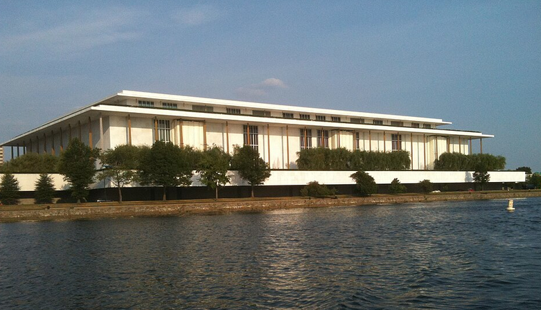 Kennedy Center seen from the Potomac River