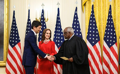 Swearing-in ceremony for Federal Reserve Chair Kevin Warsh at the White House, Friday, May 22, 2026