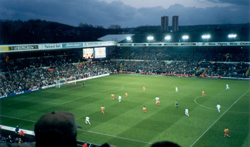 Click for match details. A Battle of Nerves. Photo from the critical second leg match between Galatasaray and Leeds United in 2000 UEFA Cup. After the first leg, two Leeds fan died in a fight between the two teams hooligans.